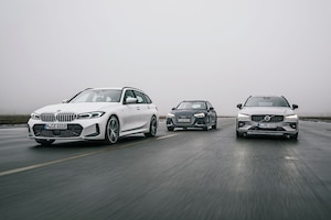Audi A4 Avant 40 TDI quattro BMW 320d Touring Volvo V60 B4 Mild-Hybrid Diesel