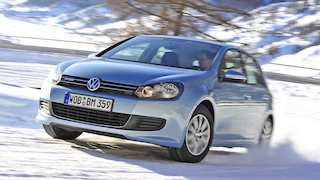 Golf 6 im Schnee