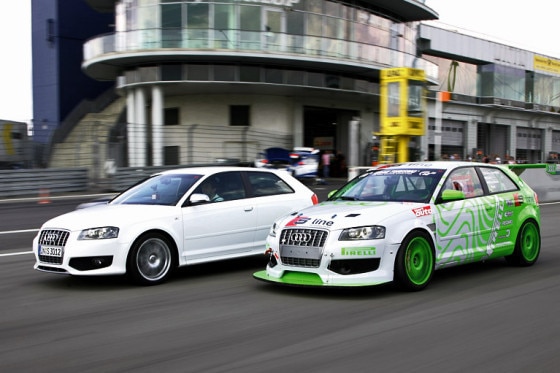 Schon der S3 sieht sportlich aus, der A3 24h setzt mit seinen noch einen obendrauf.