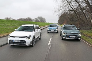 Kia Niro EV   Kia Niro 1.6 GDI Hybrid   Kia Niro 1.6 GDI Plug-in-Hybrid