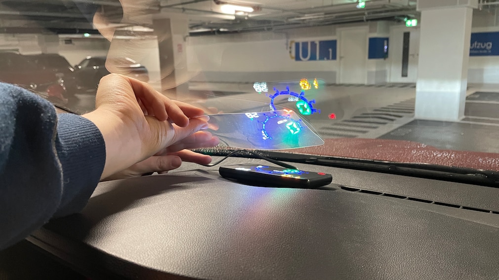 Head-Up-Display jetzt auch zum Nachrüsten für 100 Euro – KÜS Newsroom