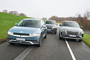 Hyundai Ioniq 5 RWD 77,4 kWh Hyundai Tucson Hybrid FWD Hyundai Tucson Plug-in AWD