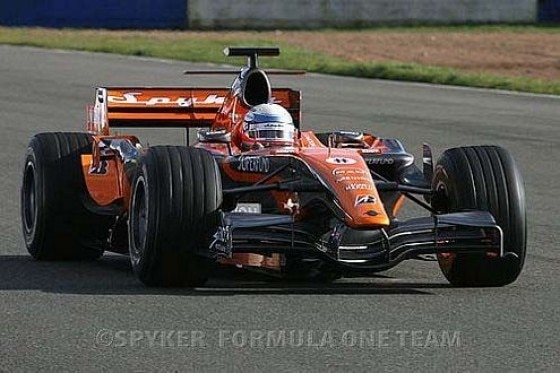 Team Spyker mit neuem Piloten
