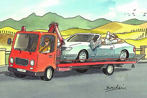 Mit einem umfassenden Schutzbrief kommen Sie sicher nach Hause.