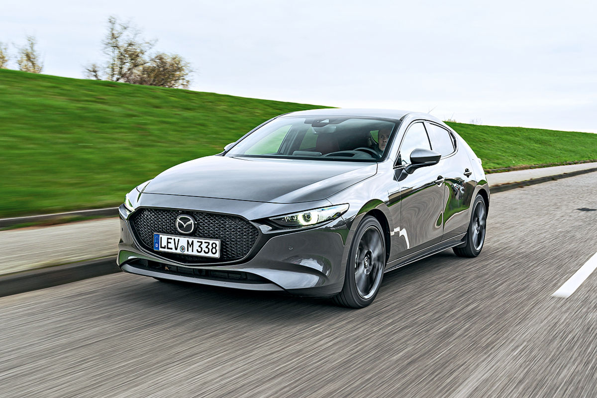 Mazda3 e Skyactiv X Der kompakte Japaner im Test AUTO BILD