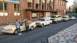 Ford Scorpio     Wolga M 24     VW T3  Audi 100    Mercedes 190D - Droschken Vergleich