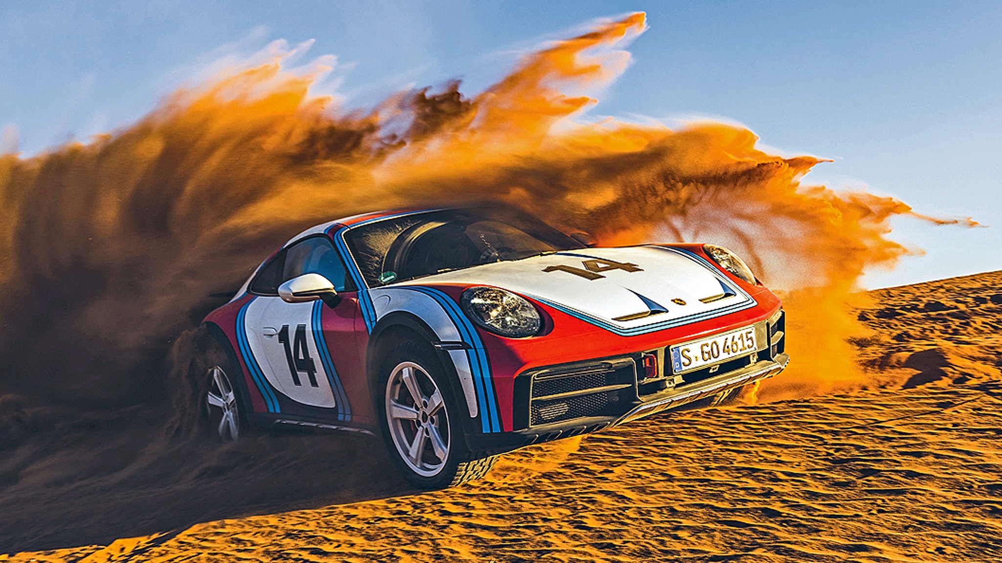 Fahrbericht Porsche 911 Dakar Her mit dem Schotter
