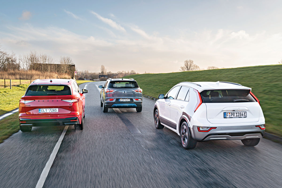 Skoda enyaq online vs kia niro