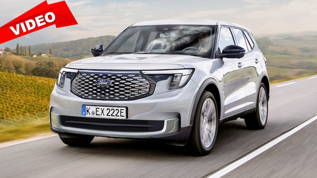 Ford ElektroCrossover (2024) Illustration neu Marktstart AUTO BILD