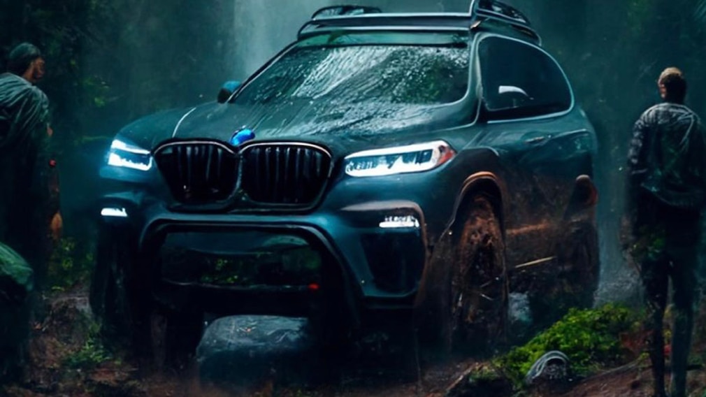 Irre Entwürfe BMWKI designt zwei neue SUVModelle AUTO BILD