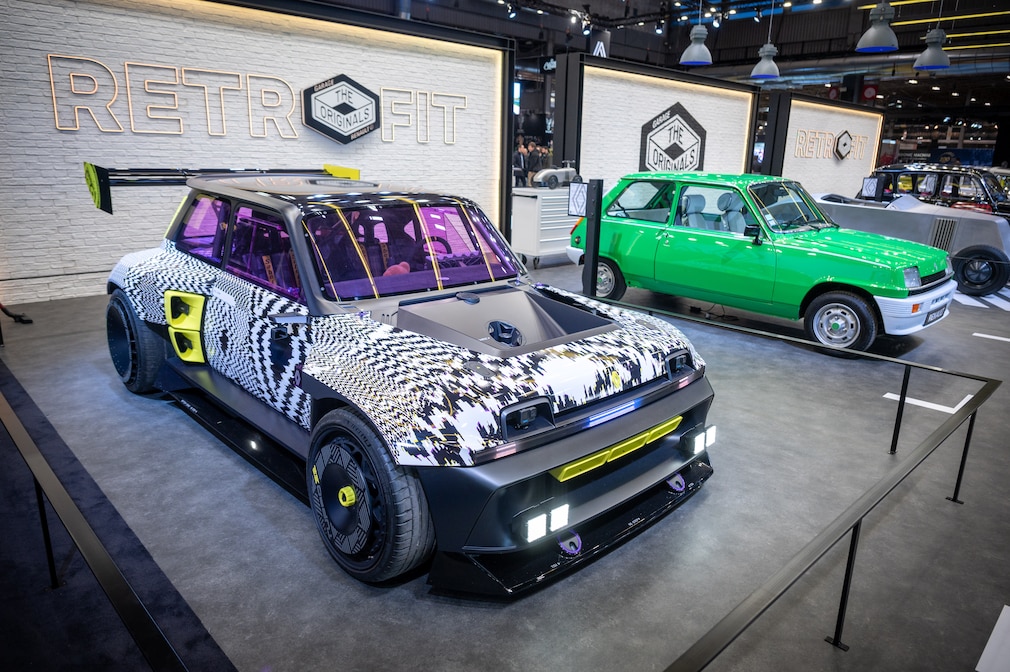 R5 umgebaut als E-Auto