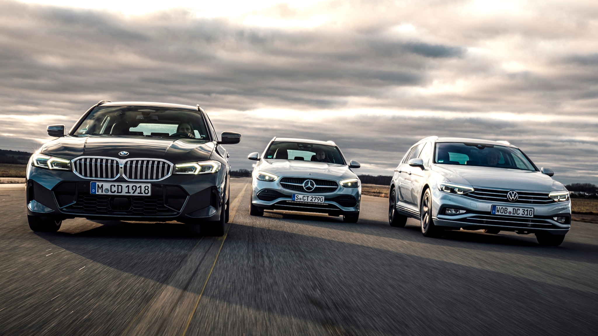 Bmw Oder Mercedes Motor Besser BMW 3er, Mercedes C-Klasse, VW Passat: Kombis im Test - AUTO BILD