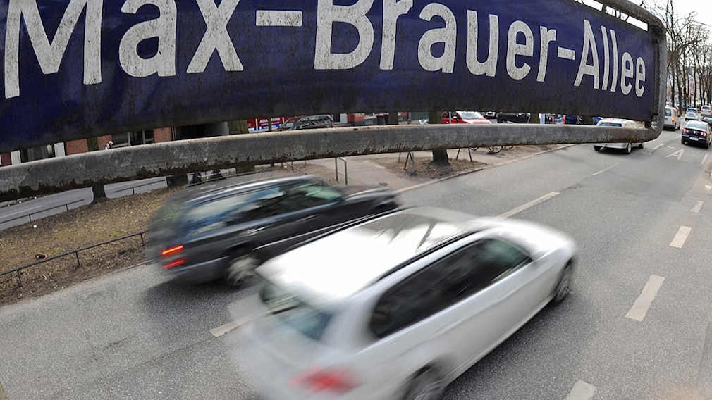 Verkehr in der Max-Brauer-Allee