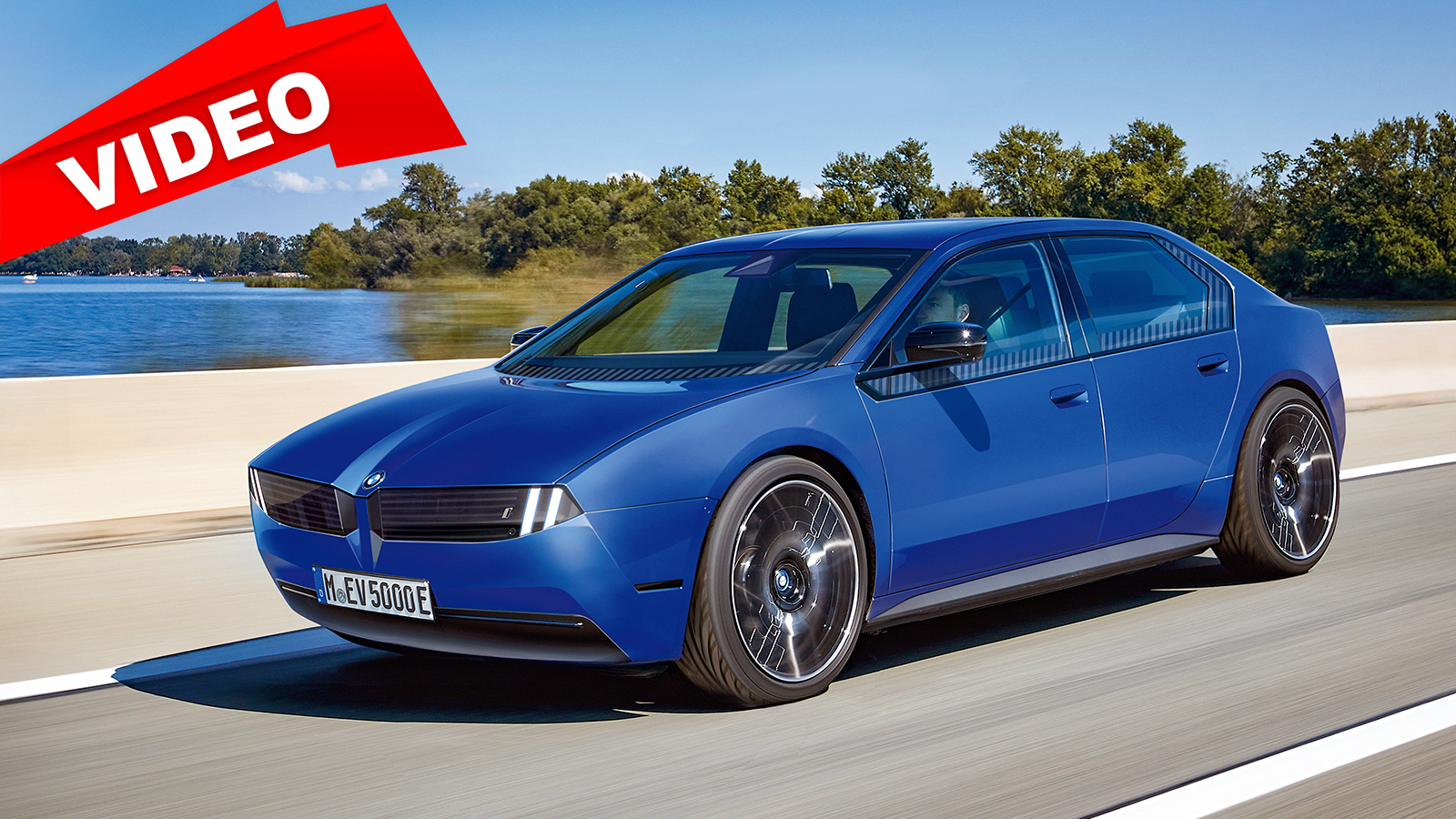 BMW i3 (2025) Illustration neu Elektroauto Limousine AUTO BILD