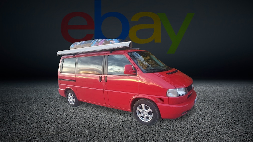 VW T4 2.5 TDI Multivan mit Wohnmobil-Zulassung bei eBay - AUTO BILD Klassik