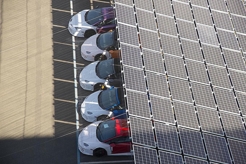 Nachhaltigkeit: Solardach bei Lamborghini