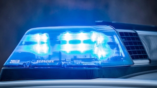 Polizeieinsatz Blaulicht