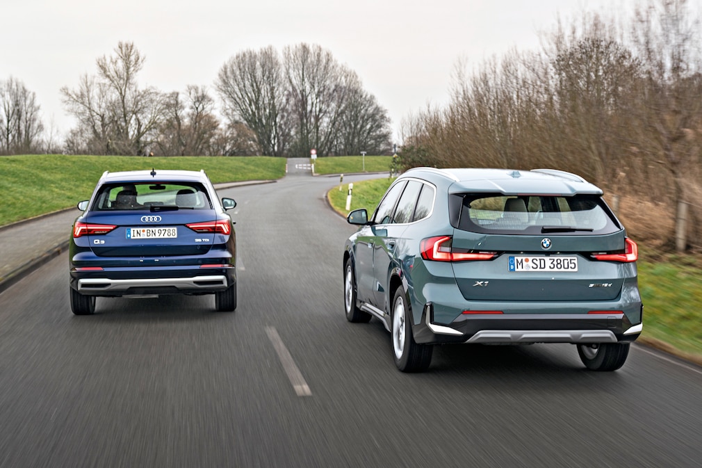 Audi Q3 35 TDI BMW X1 sDrive18d