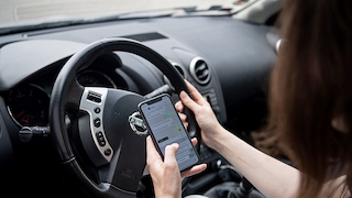 Handy am Steuer