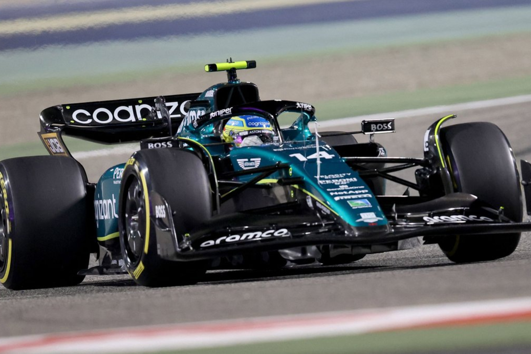 Formel 1 - Bahrain GP Alonso schlägt Red Bull, Haas vor Mercedes