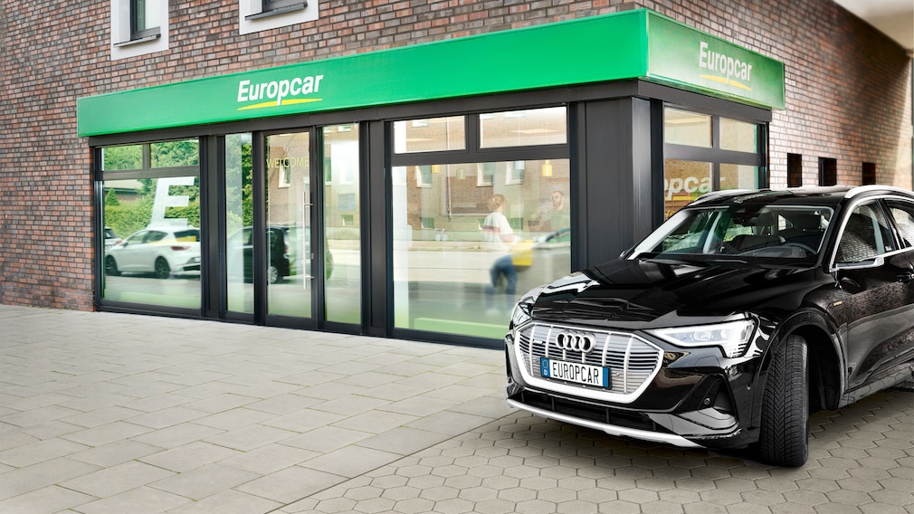E-Auto als Europcar-Mietwagen