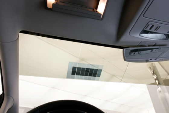 VW testet adaptive Sonnenblende