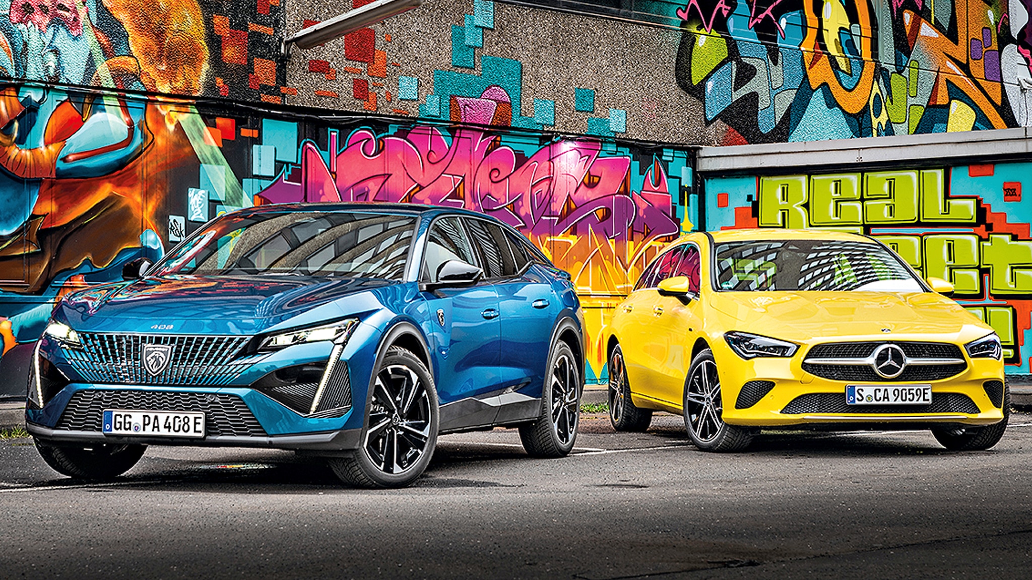 Mercedes CLA Shooting Brake vs. Peugeot 408 zwei Exoten im Test AUTO