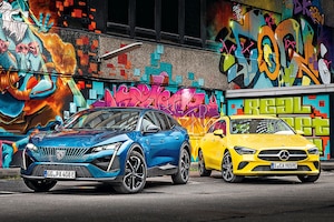 Peugeot 408 Plug-in-Hybrid 225 Mercedes CLA 250 e Shooting Brake