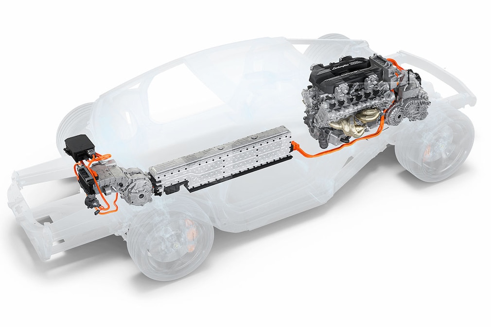 Lamborghini Revuelto LB744 Motor