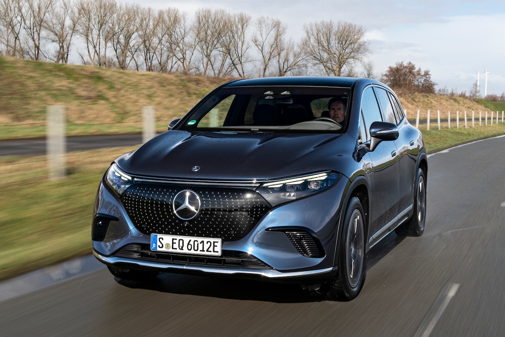 Mercedes EQS 580 4Matic SUV Mercedes EQS 580 4Matic SUV