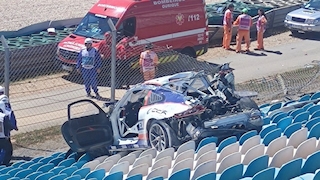 Porsche-Crash in Portimao