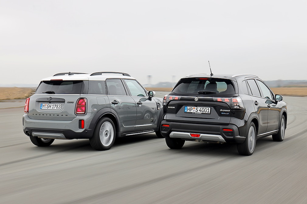 Mini Cooper Countryman All4 Suzuki S-Cross 1.5 Dualjet Allgrip