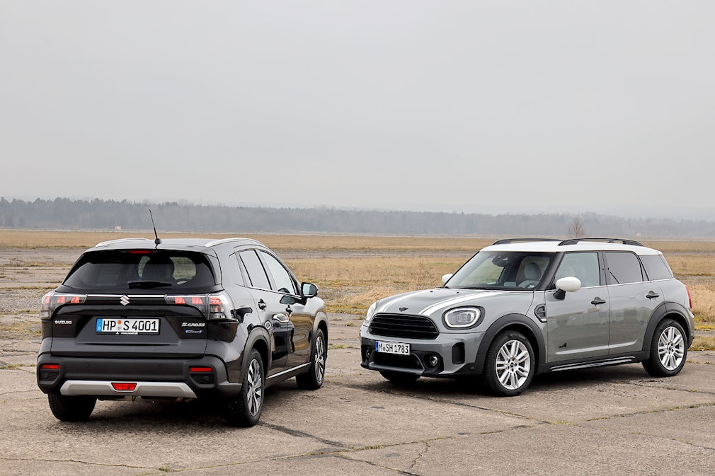 Mini Cooper Countryman All4 Suzuki S-Cross 1.5 Dualjet Allgrip