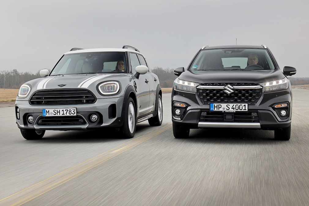 Mini Cooper Countryman All4 Suzuki S-Cross 1.5 Dualjet Allgrip