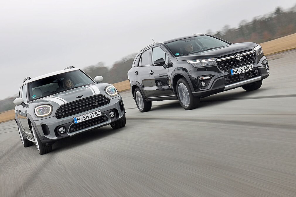 Mini Cooper Countryman All4 Suzuki S-Cross 1.5 Dualjet Allgrip