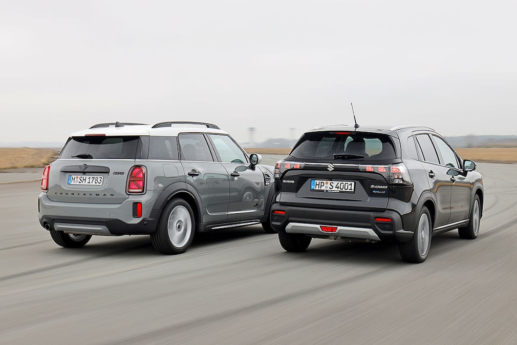 Mini Cooper Countryman All4 Suzuki S-Cross 1.5 Dualjet Allgrip