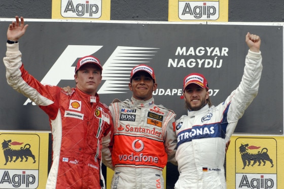 Die Sieger des Ungarn GP 2007