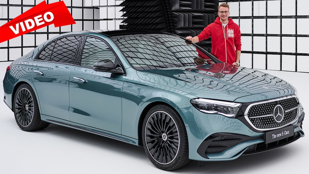 Das erste Mal in der neuen E-KIasse