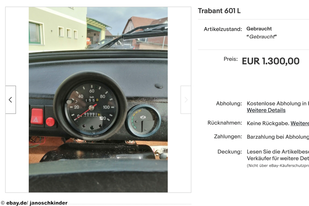 eBay Trabant 601 L