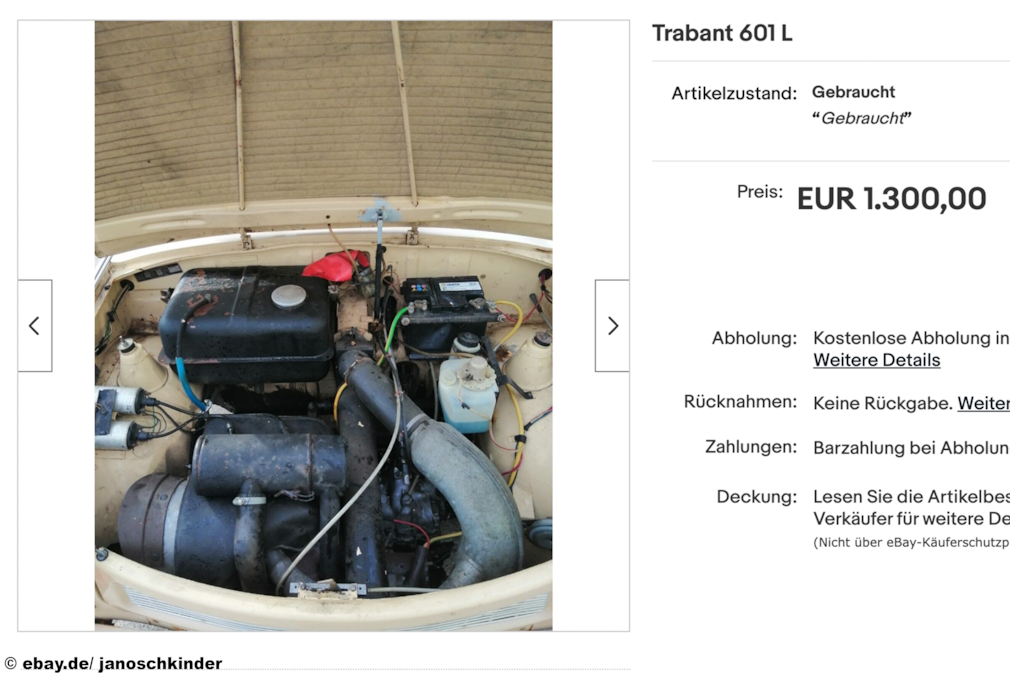 eBay Trabant 601 L