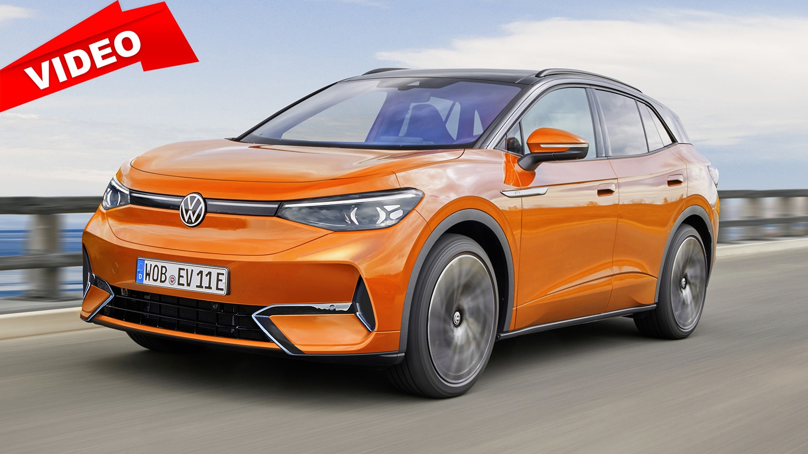 VW ID.4 Facelift (2025) Skizze Neuvorstellung SUV Marktstart