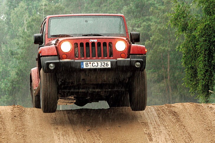 Test Jeep Wrangler und Land Rover Defender