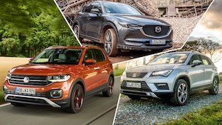 Seat Ateca VW T-Cross und Mazda CX-5 - Gebrauchtwagen-Check Montage