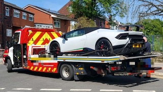 Lamborghinis von Polizei beschlagnahmt