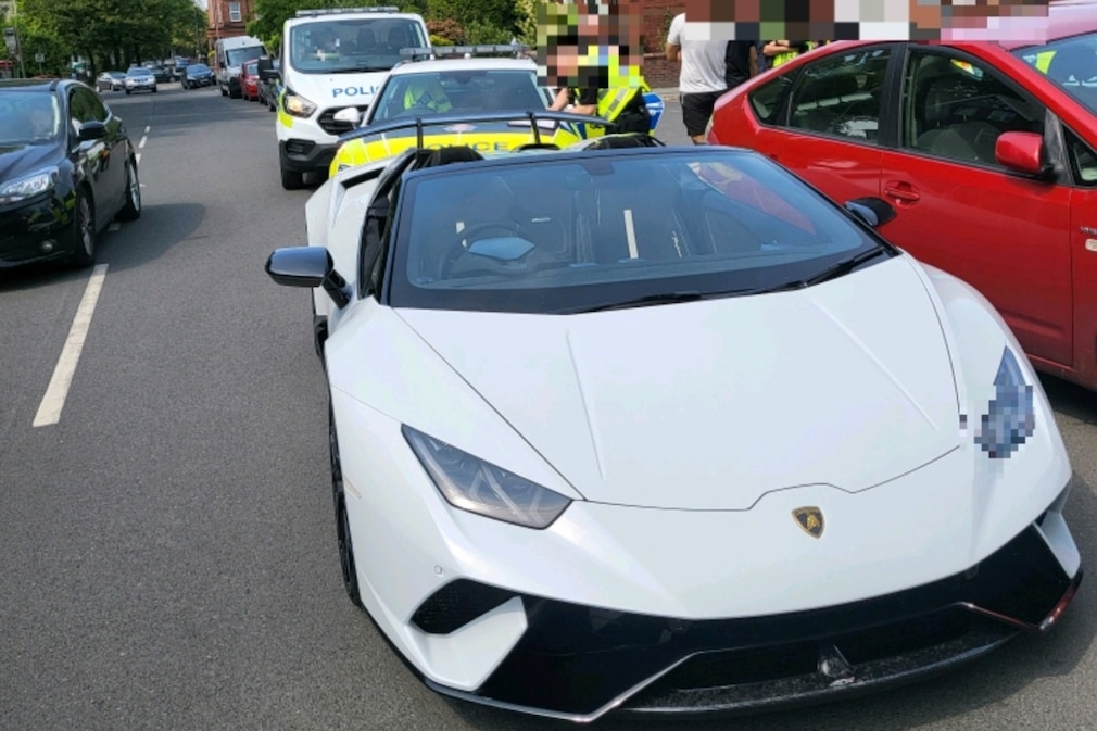 Lamborghinis von Polizei beschlagnahmt