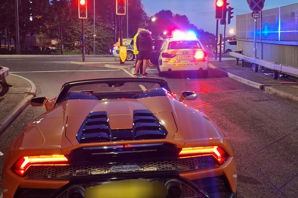 Lamborghinis von Polizei beschlagnahmt