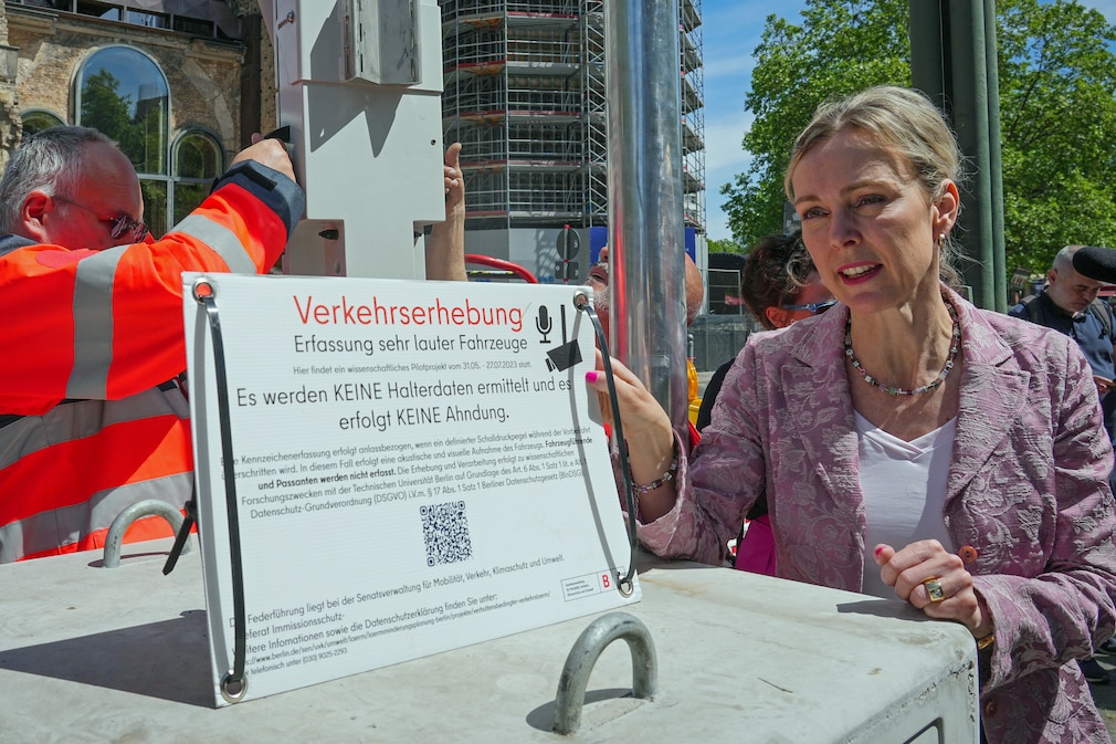 Lärmblitzer am Kurfürstendamm