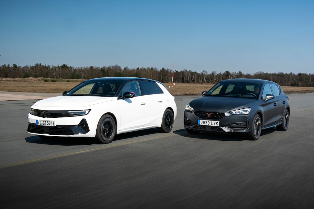 Cupra Leon 1.4 e-Hybrid  Opel Astra GSe