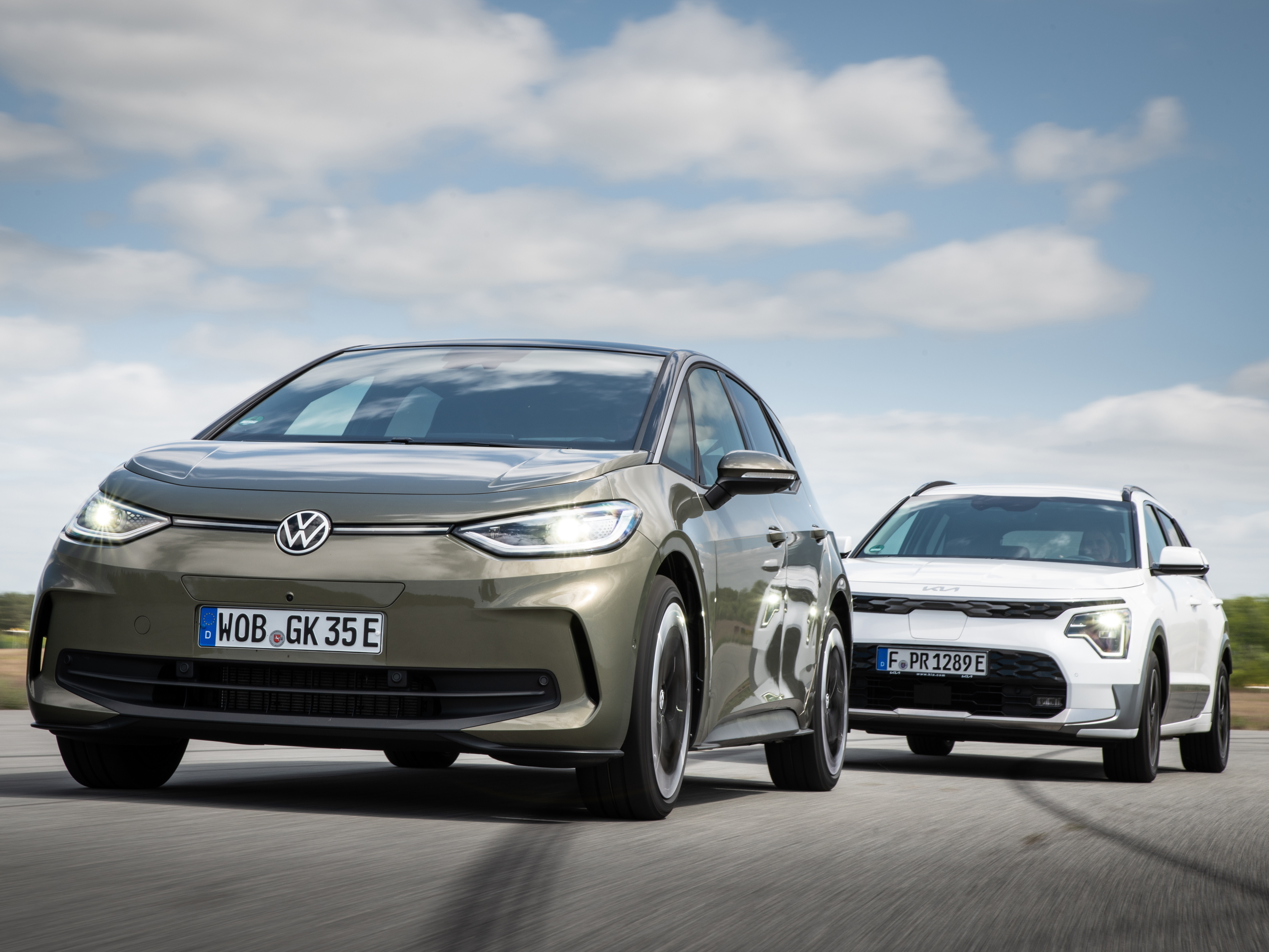 VW ID.3 gegen Kia Niro: Vergleich, Elektroauto, Test, Preis - AUTO