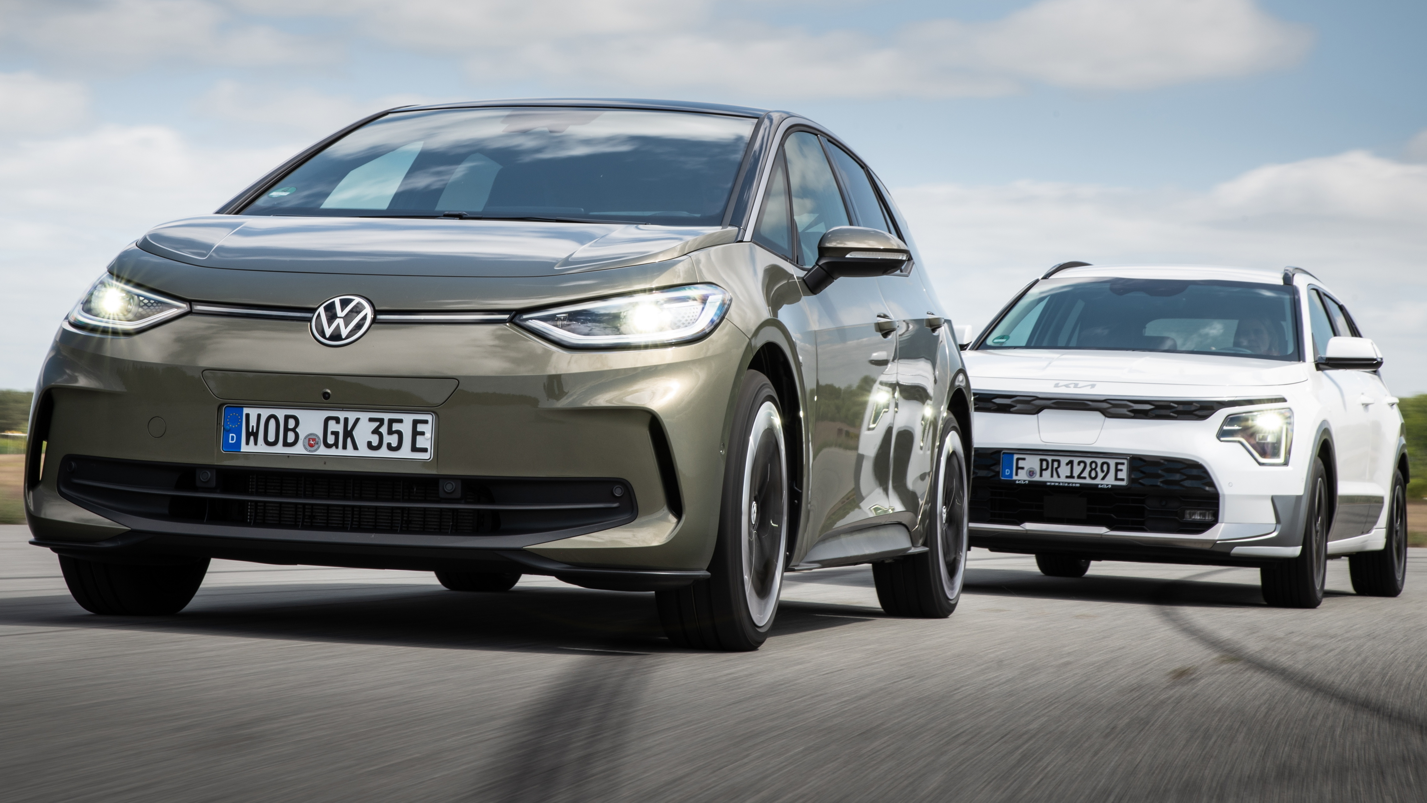 VW ID.3 gegen Kia Niro: Vergleich, Elektroauto, Test, Preis - AUTO BILD